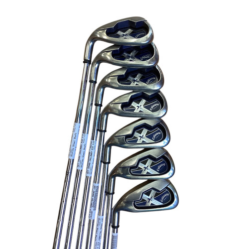 Vist Large View of Product Image Which is Used Callaway X18 Mens Iron Set LH 3I-9I
