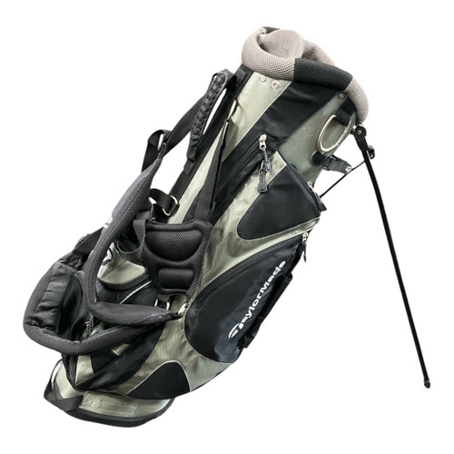 Vist Large View of Product Image Which is Used Taylormade 7 WAY STAND BAG Mens Stand Bag Grey