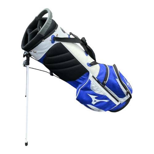 Vist Large View of Product Image Which is Used Mizuno 4 WAY STAND BAG Mens Stand Bag Royal Blue