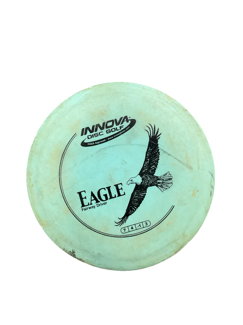 Vist Large View of Product Image Which is Used Innova INNOVA EAGLE Disc Golf Driver Green