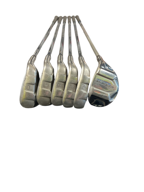 Vist Large View of Product Image Which is Used Cobra BAFFLER XL Mens Iron Set RH 6I-GW/AW