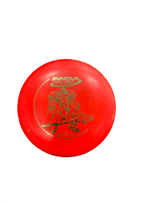 Vist Large View of Product Image Which is Used Innova DESTORYER Disc Golf Driver Red