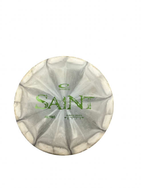 Vist Large View of Product Image Which is Used Latitude 64 SAINT Disc Golf Driver Grey