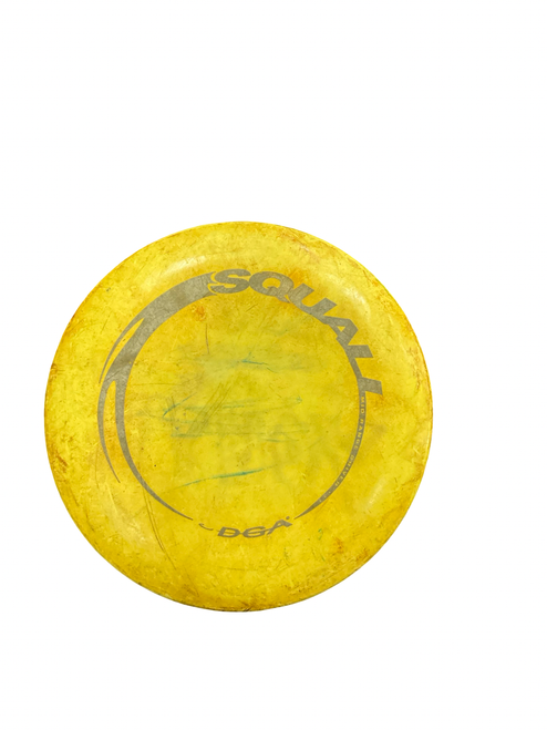 Vist Large View of Product Image Which is Used DGA SQUALL Disc Golf Driver Yellow