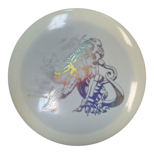 Vist Large View of Product Image Which is Used Discraft VENOM ANTHONY BARELA Disc Golf Driver White 175g
