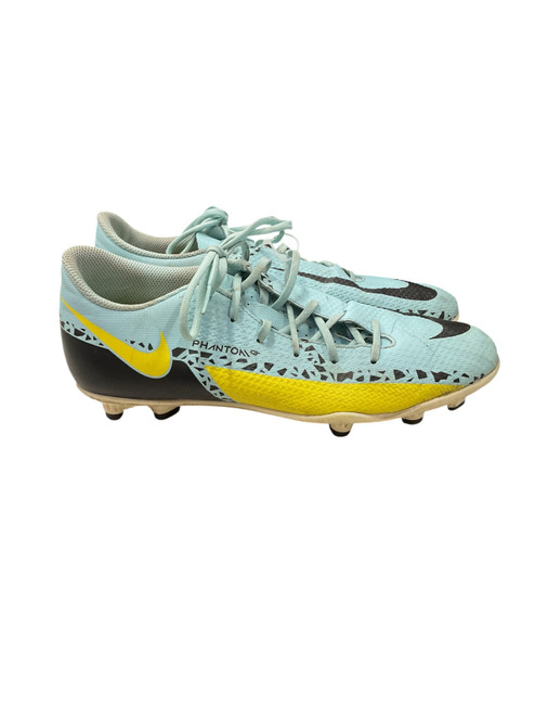 Vist Large View of Product Image Which is Used Nike Soccer Cleats Sky Blue Senior 8
