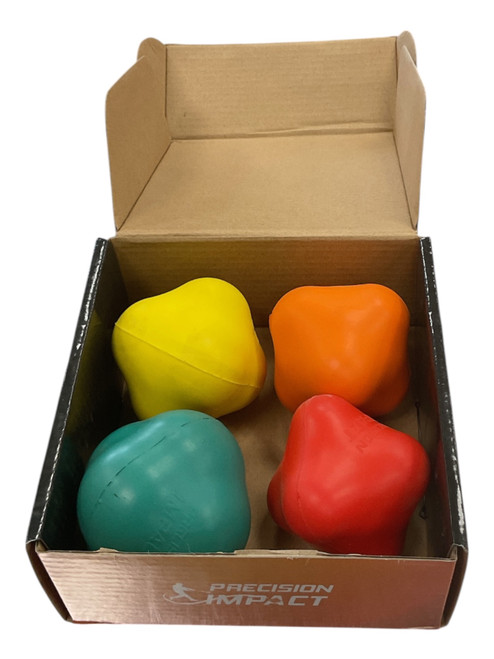 Vist Large View of Product Image Which is Used PRECISION IMPACT 4PK REACTION BALLS. BB/SB Training Aid