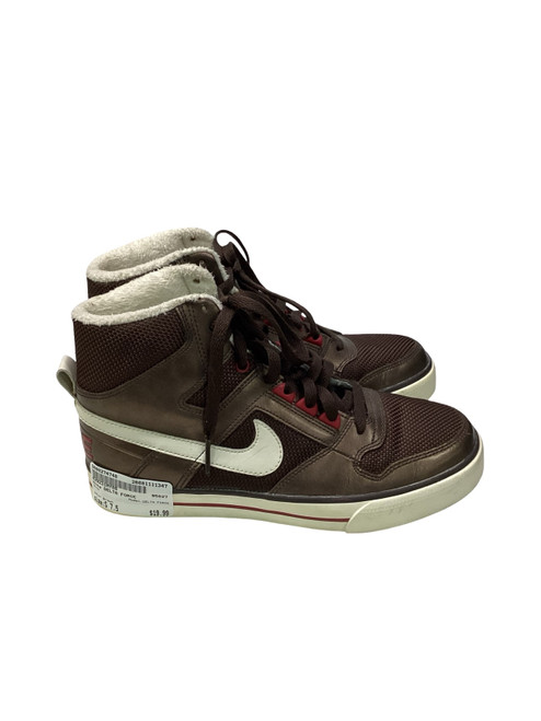 Vist Large View of Product Image Which is Used Nike DELTA FORCE Basketball Shoes W Brown Senior 7.5