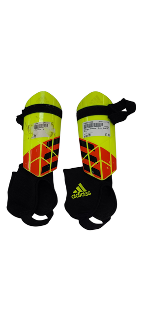 Vist Large View of Product Image Which is Used Adidas Soccer Shin Guards Junior Yellow MD