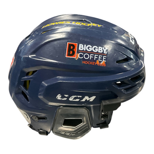 Vist Large View of Product Image Which is Used CCM TACKS 310 Hockey Helmet Only Navy Blue SM