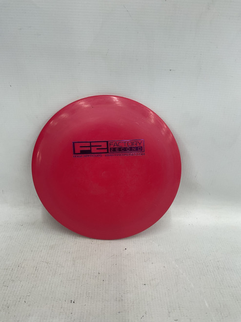 Vist Large View of Product Image Which is Used Fade F2 Disc Golf Driver Red