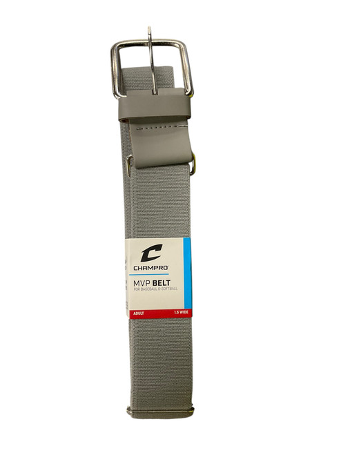 New MVP BELT ADULT GREY 11838-CHPA060GR