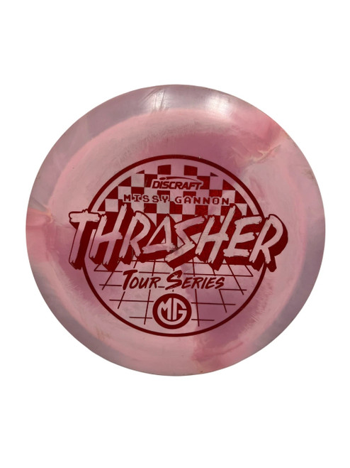 Vist Large View of Product Image Which is Used Discraft TS MS Thrasher 166g Disc Golf Driver