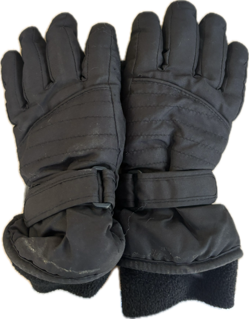 Vist Large View of Product Image Which is Used SZ 4-7 Outerwear Boys Gloves Black Youth