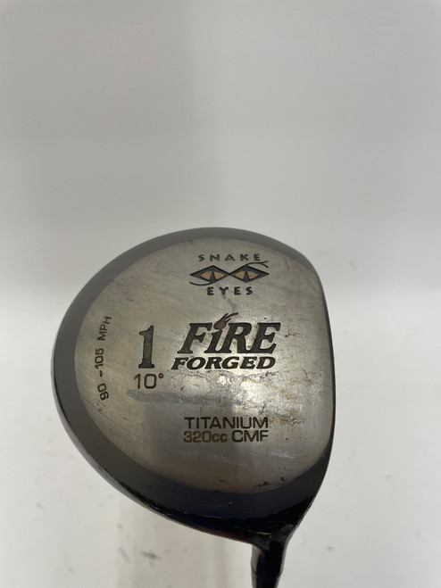 Vist Large View of Product Image Which is Used Snake Eyes FIRE FORGED Mens Driver RH 10.0 Degree
