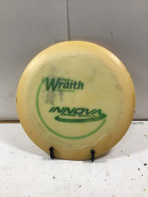 Vist Large View of Product Image Which is Used Innova PRO WRAITH Disc Golf Driver Yellow 173g