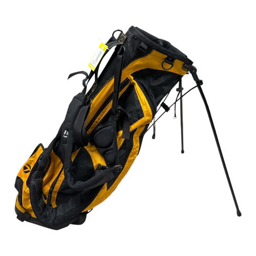 Vist Large View of Product Image Which is Used Taylormade 6 WAY Mens Stand Bag Yellow
