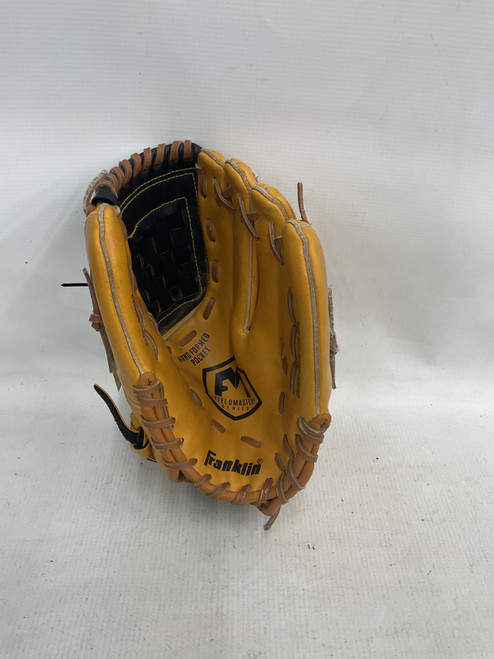 Vist Large View of Product Image Which is Used Franklin 22606 BB/SB Glove RH Throw Brown 10 1/2"