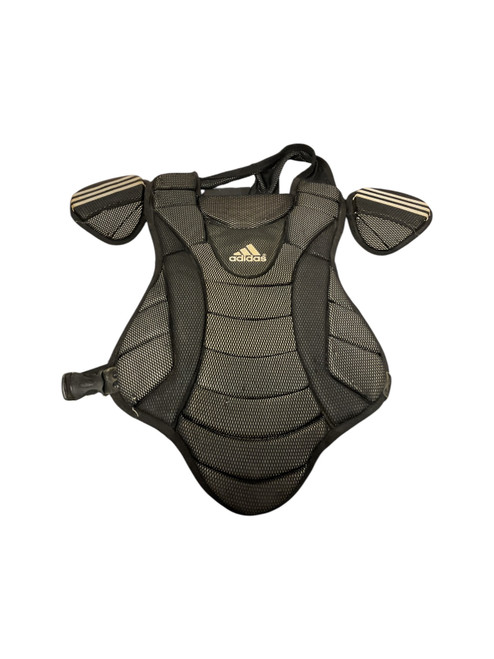 Vist Large View of Product Image Which is Used Adidas CHEST PROTECTOR Catchers Chest Protector Black Youth