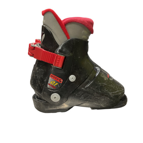 Vist Large View of Product Image Which is Used Nordica 0.1 SUPER Boys DH Ski Boot Black 155 MP - Y08