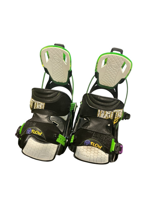 Vist Large View of Product Image Which is Used Flow QUATTRO SE Mens Binding Only Lime And Black LG