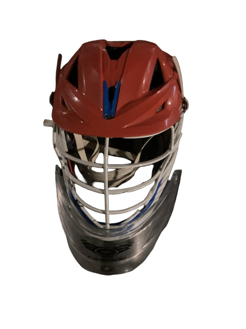 Vist Large View of Product Image Which is Used Cascade XRS Lacrosse Helmet Orange LG