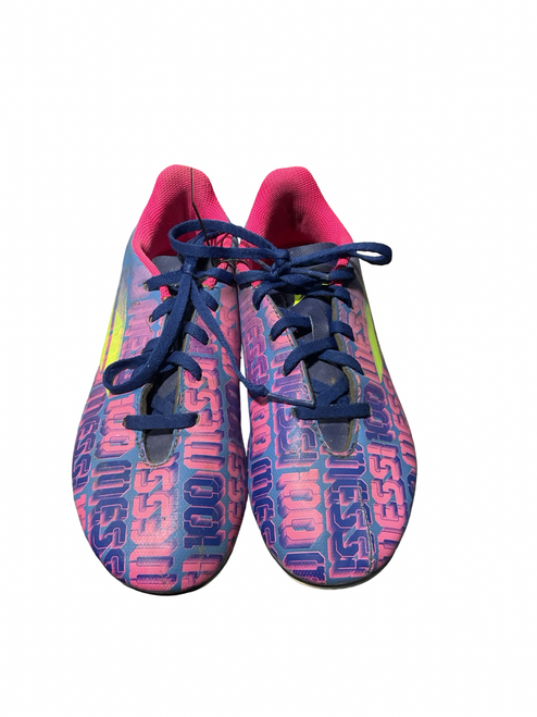 Vist Large View of Product Image Which is Used Adidas Soccer Cleats White Senior 6