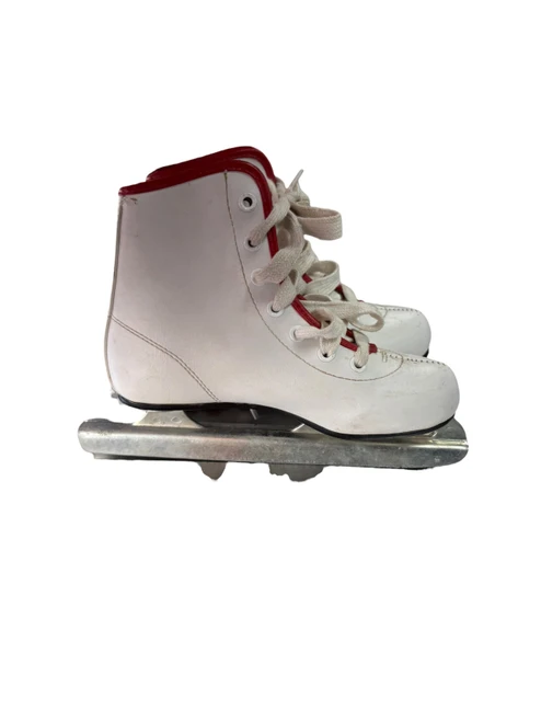 Vist Large View of Product Image Which is Used Double Runner Skate White Youth 12.0