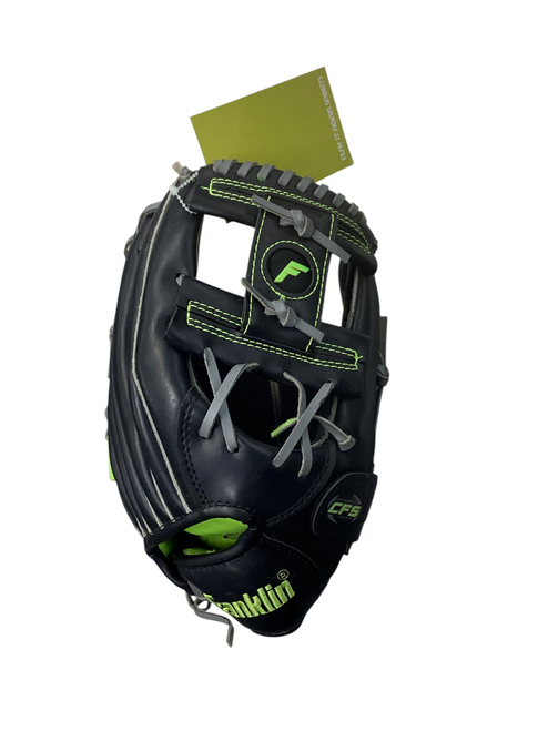 Vist Large View of Product Image Which is Used Franklin 22612 BB/SB Glove RH Throw Black 11"