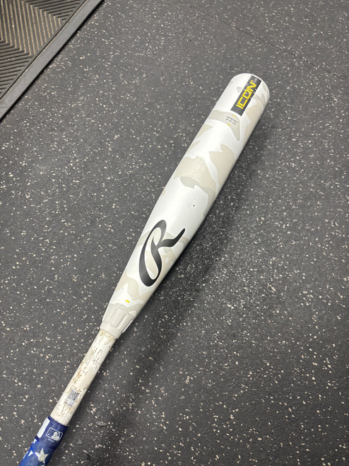 Vist Large View of Product Image Which is Used Rawlings ICON 2025 USSSA 31/26 -5 USSSA 2 3/4 Bat 31"