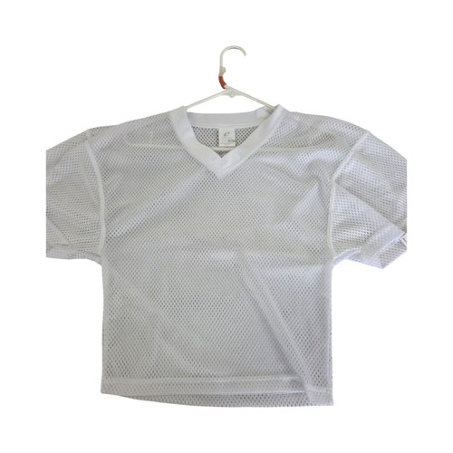 Vist Large View of Product Image Which is Used Champro PRATICE JERSEY YOUTH MD FB Top Youth White MD