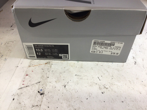 Vist Large View of Product Image Which is New Nike ZOOM VAPOR 16 ELITE Soccer Cleats Black And Royal Blue Senior 10.5