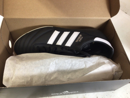 Vist Large View of Product Image Which is New Adidas COPA MUNDIAL Soccer Cleats Black And White Senior 9