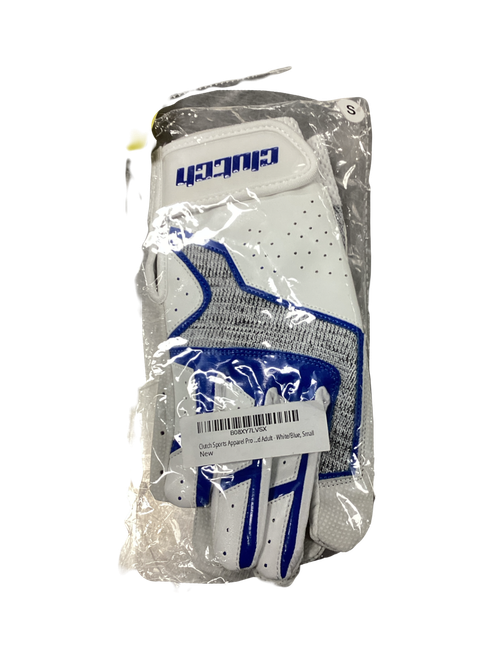 Vist Large View of Product Image Which is Used BB/SB Batting Gloves White SM