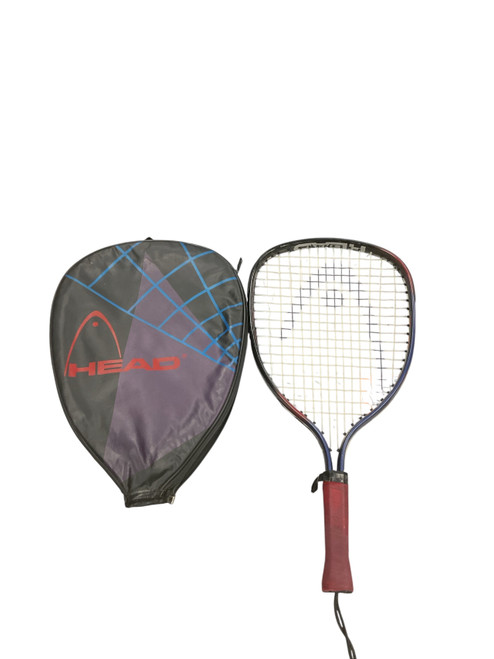 Vist Large View of Product Image Which is Used Demon DEMON Adult Racquetball Racquet Navy Blue Unknown