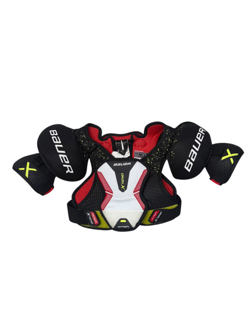 Vist Large View of Product Image Which is USED BAUER VAPOR X TEND YTH HOCKEY SHOULDER PADS - SM
