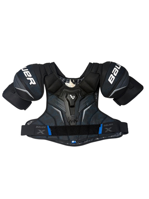 Vist Large View of Product Image Which is USED BAUER S24 SENIOR HOCKEY SHOULDER PADS - LG