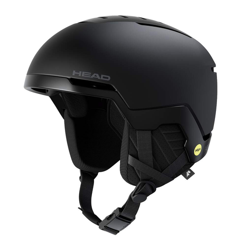 Vist Large View of Product Image Which is New Head Faero Exp Mips Snow Sport Helmet- Black MD/LG