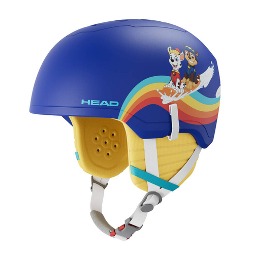 Vist Large View of Product Image Which is New Head Yuki Paw Junior Snow Sport Helmet- Blue XS/SM