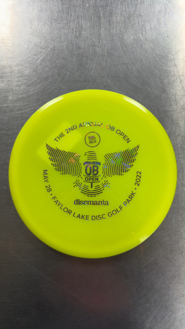 Vist Large View of Product Image Which is Used Discmania MUTANT Disc Golf Mid Range Yellow