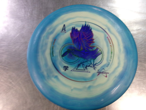 Vist Large View of Product Image Which is Used Prodigy SIGNATURE SERIES Disc Golf Mid Range Royal Blue