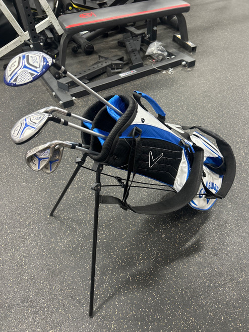 Vist Large View of Product Image Which is Used Callaway XJ Jr Package Set RH Royal Blue 6 Piece