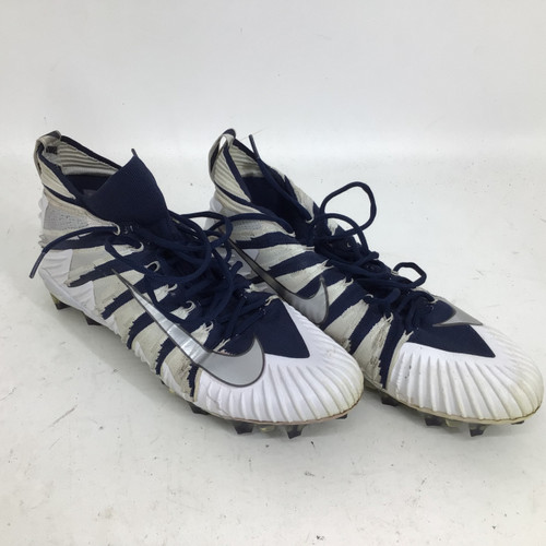 Vist Large View of Product Image Which is Used Nike ALPHA MENACE ELITE SR 13 FB CLEATS Adult FB Cleats White Senior 13
