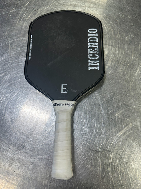 Vist Large View of Product Image Which is Used E6 Pickleball Racquet Black