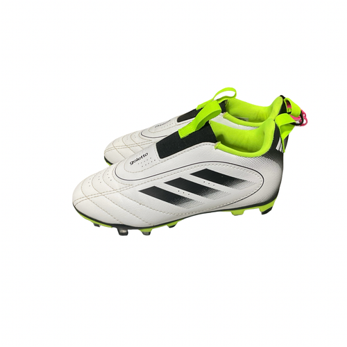 Vist Large View of Product Image Which is Used Adidas Soccer Cleats White Youth 11.5