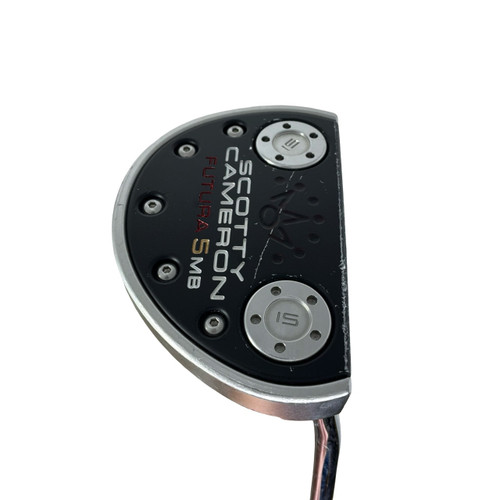 Vist Large View of Product Image Which is Used Titleist SCOTTY CAMERON FUTURA 5 MB Mens Putter RH 35”