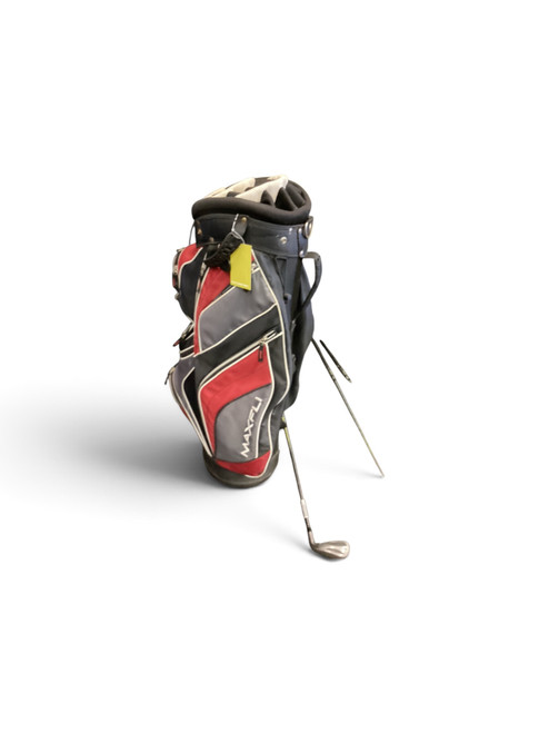 Vist Large View of Product Image Which is Used Maxfli 14 WAY CART BAG Mens Cart Bag Red