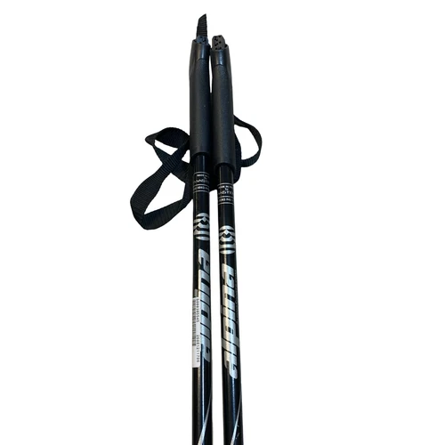 Vist Large View of Product Image Which is Used Alpina ST Mens XC Ski Poles Black 135 cm / 54 in