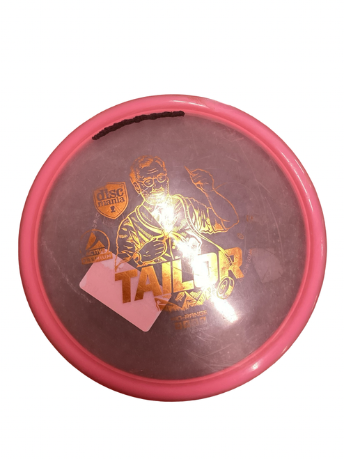 Vist Large View of Product Image Which is Used Discmania TAILOR Disc Golf Mid Range Pink