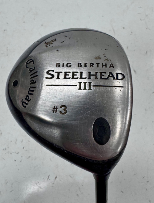 Vist Large View of Product Image Which is Used Callaway BIG BERTHA STEELHEAD III Mens Fairway Wood RH 3 Wood